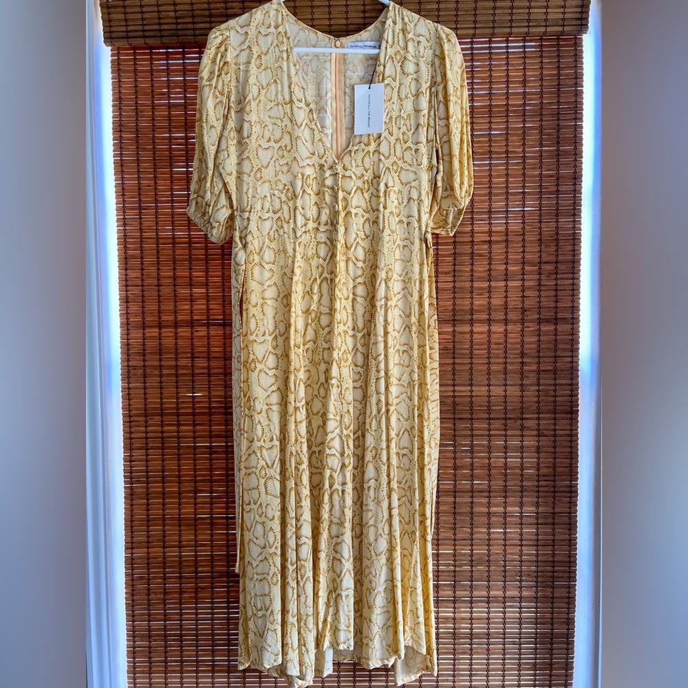 Anthropologie NWT Faithfull The Brand Midi Dress